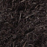 Absolute Black Shredded Hardwood, bulk (1 cu yd) #1950